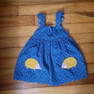 Baby Boden hedgie pinnie